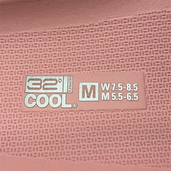 2364- 32 Degrees Cool Cushion Slide Pink Color Size M NWT - Picture 7 of 9